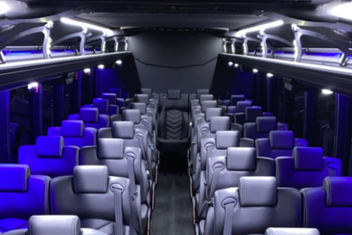 Albuquerque Charter Bus Interior